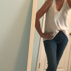 NWOT! Fun White Tank